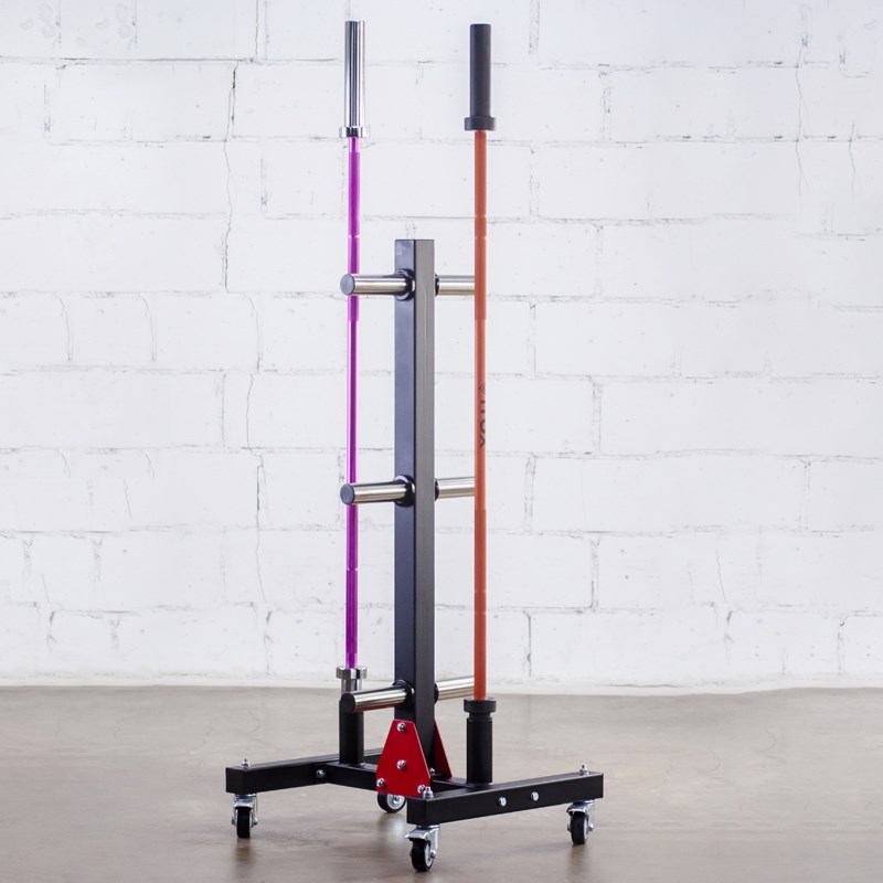 商用可移动杠铃片储存架大孔杠铃杆奥杆卧推杆深蹲硬拉练臂肌存放