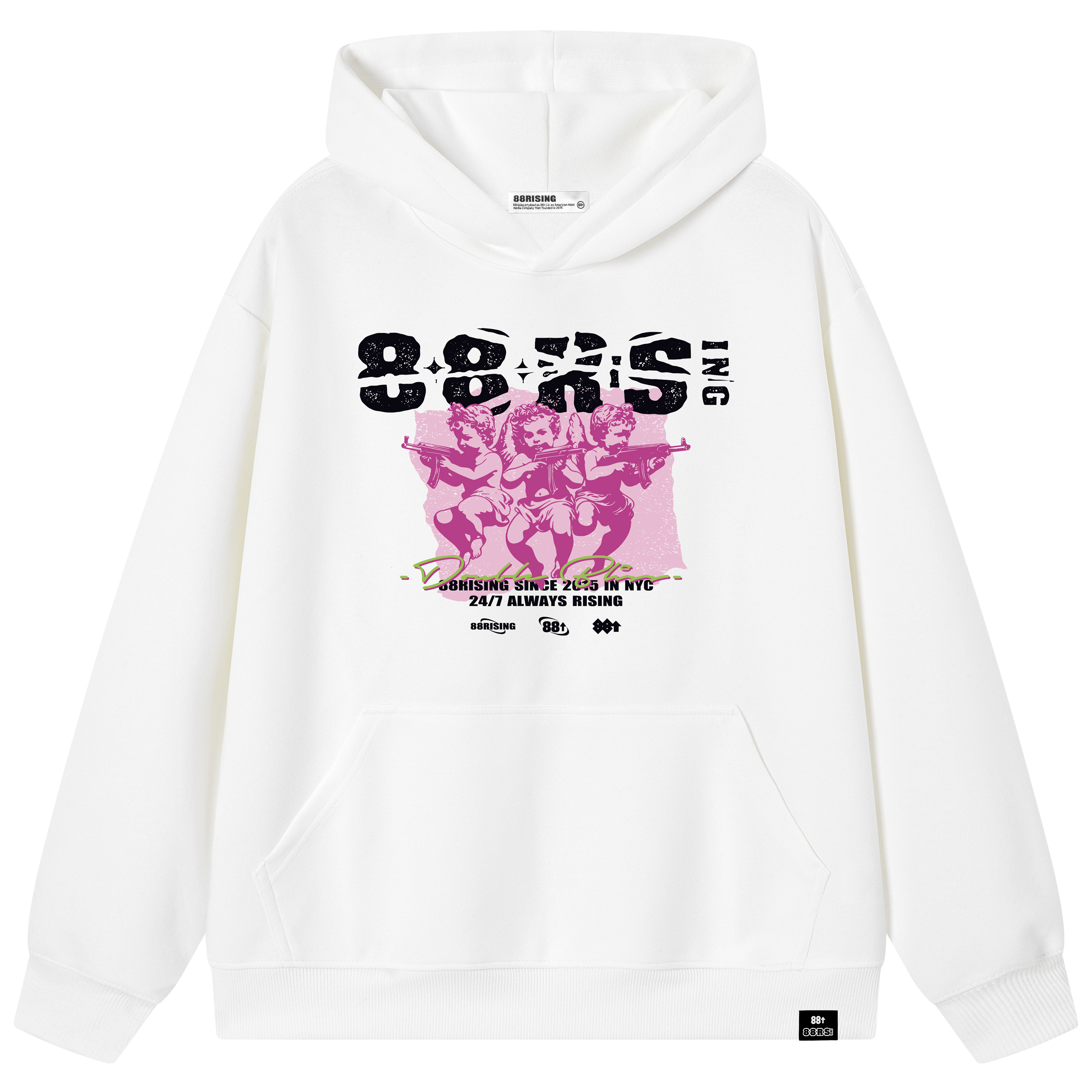 88rising宽松百搭连帽卫衣