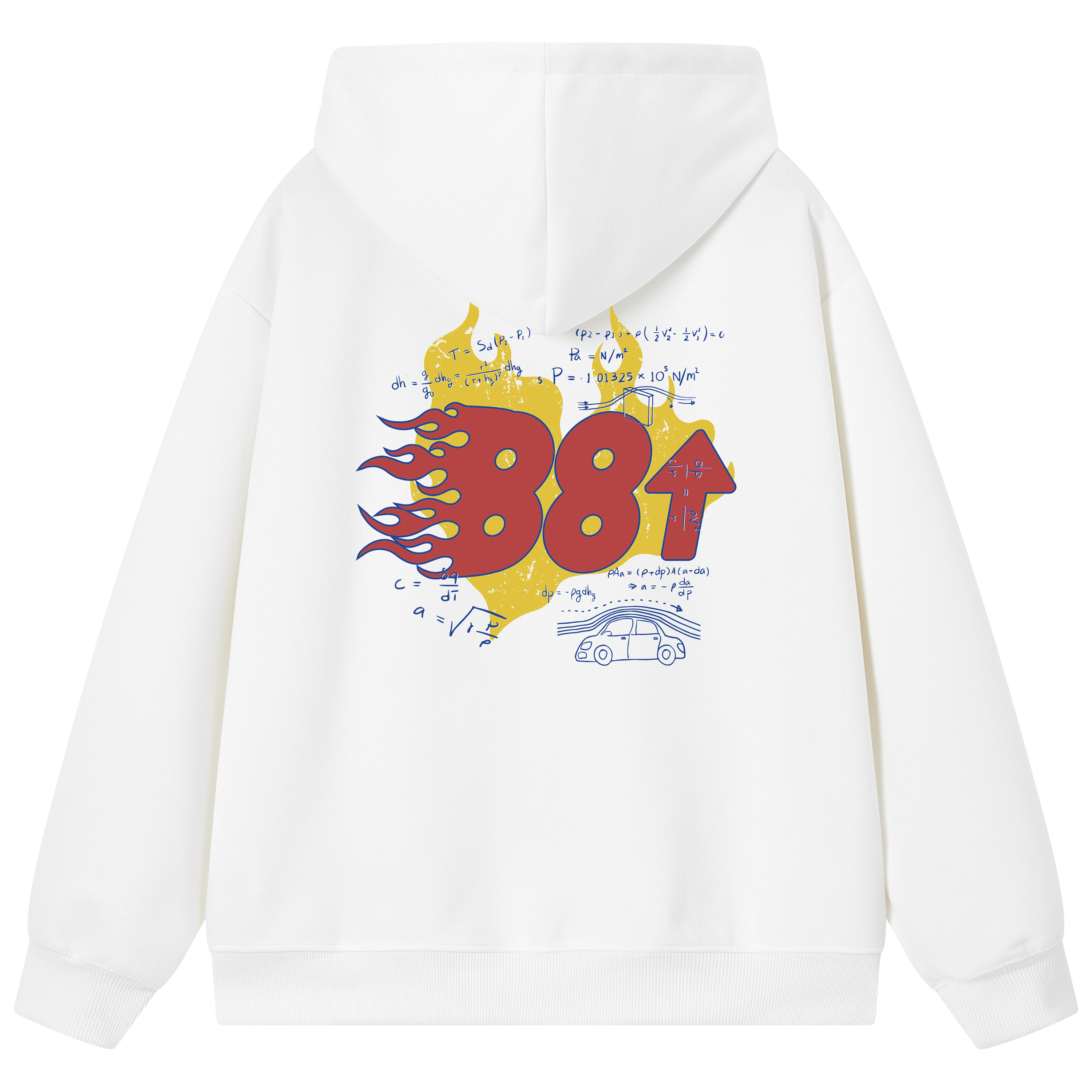 88rising印花休闲连帽卫衣