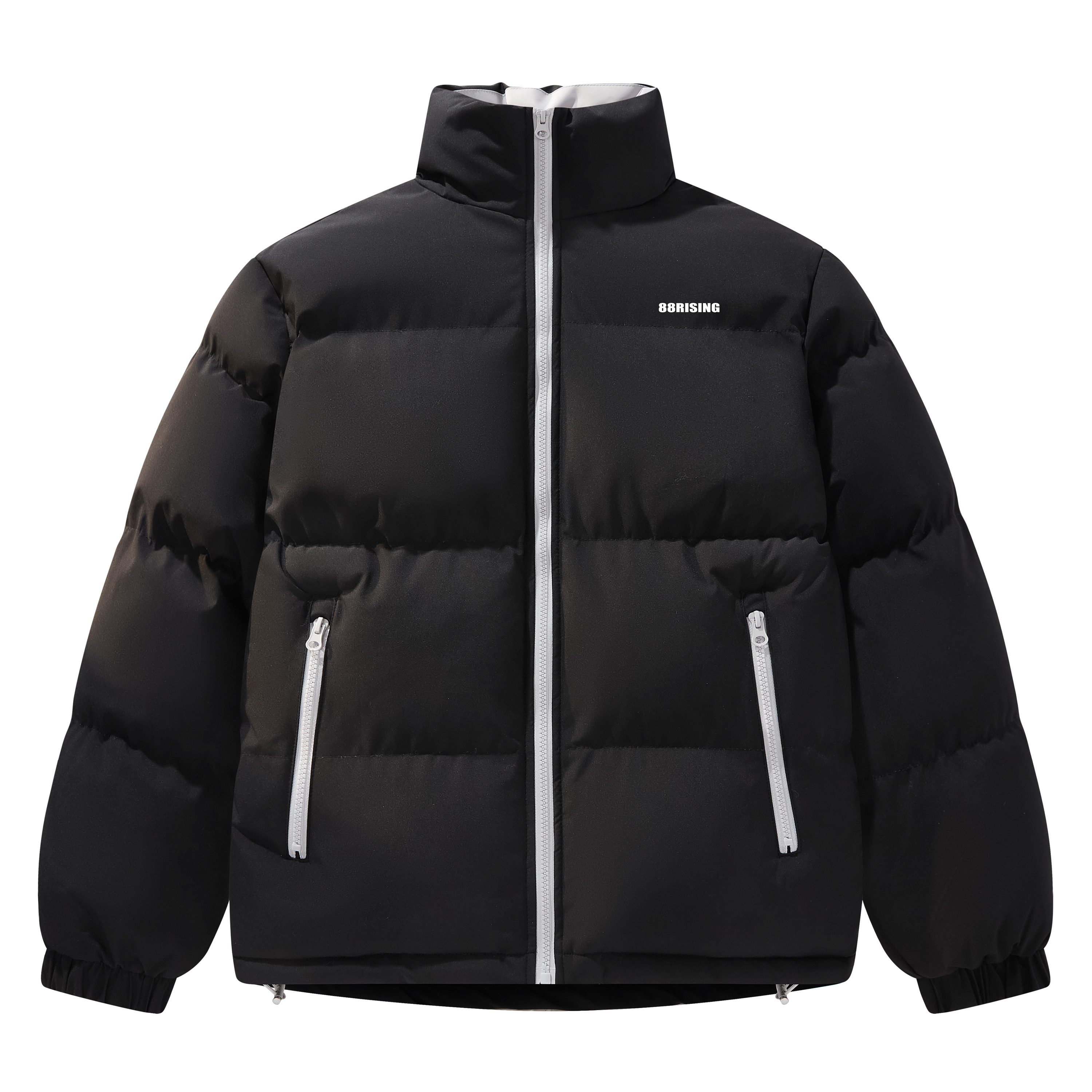 88rising保暖基础简约印花棉服