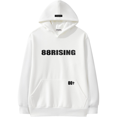 88rising休闲宽版落肩连帽卫衣
