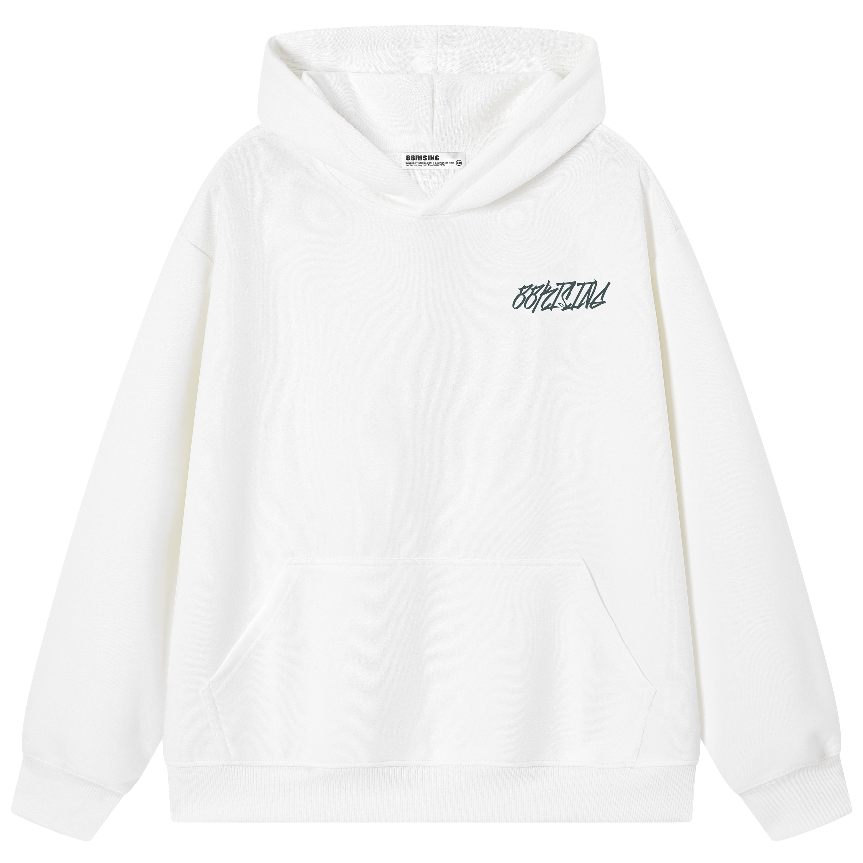 88rising涂鸦宽松落肩连帽卫衣