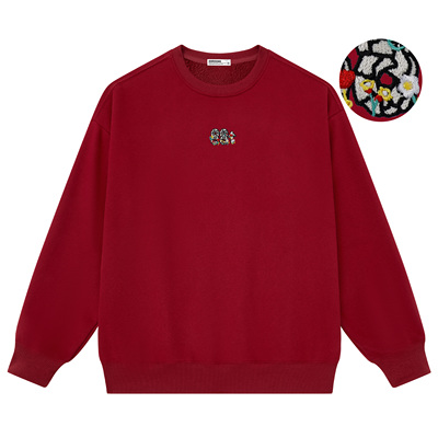 88rising马年刺绣加绒保暖卫衣