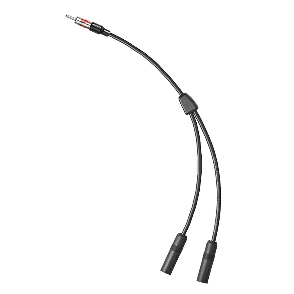 FM车用改装导航连接线转换线车载CD/DVD收音机音响放大器信号天线