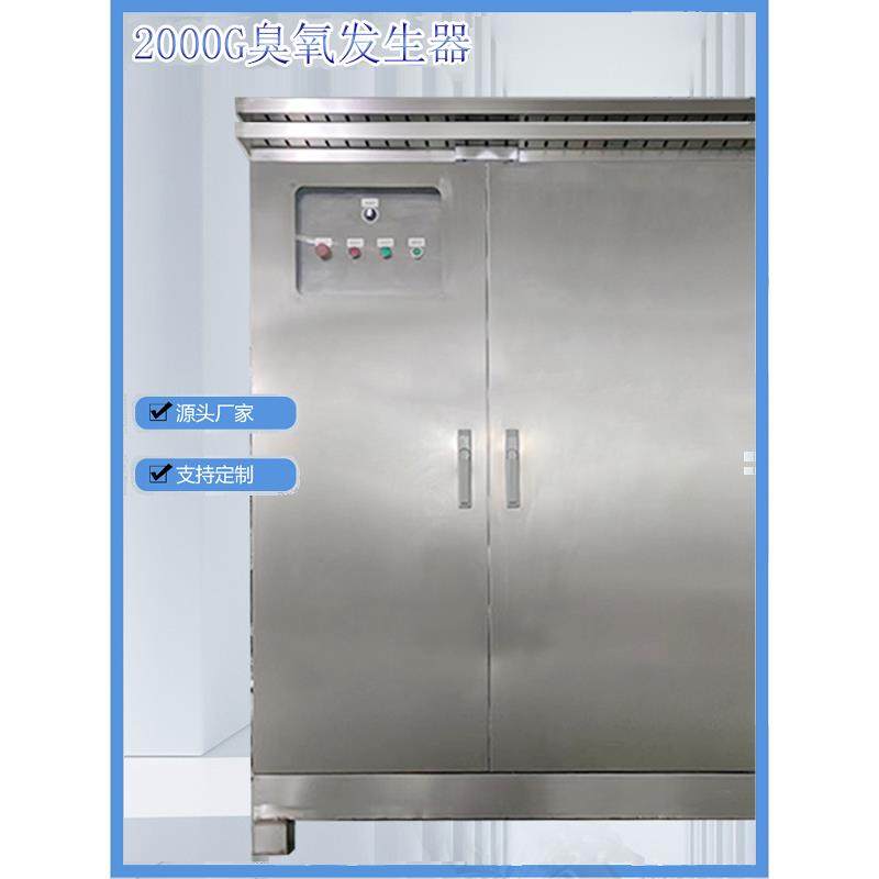 2000G臭氧发生器 杀菌设备水产养殖食品厂空间废气处理臭氧消毒机