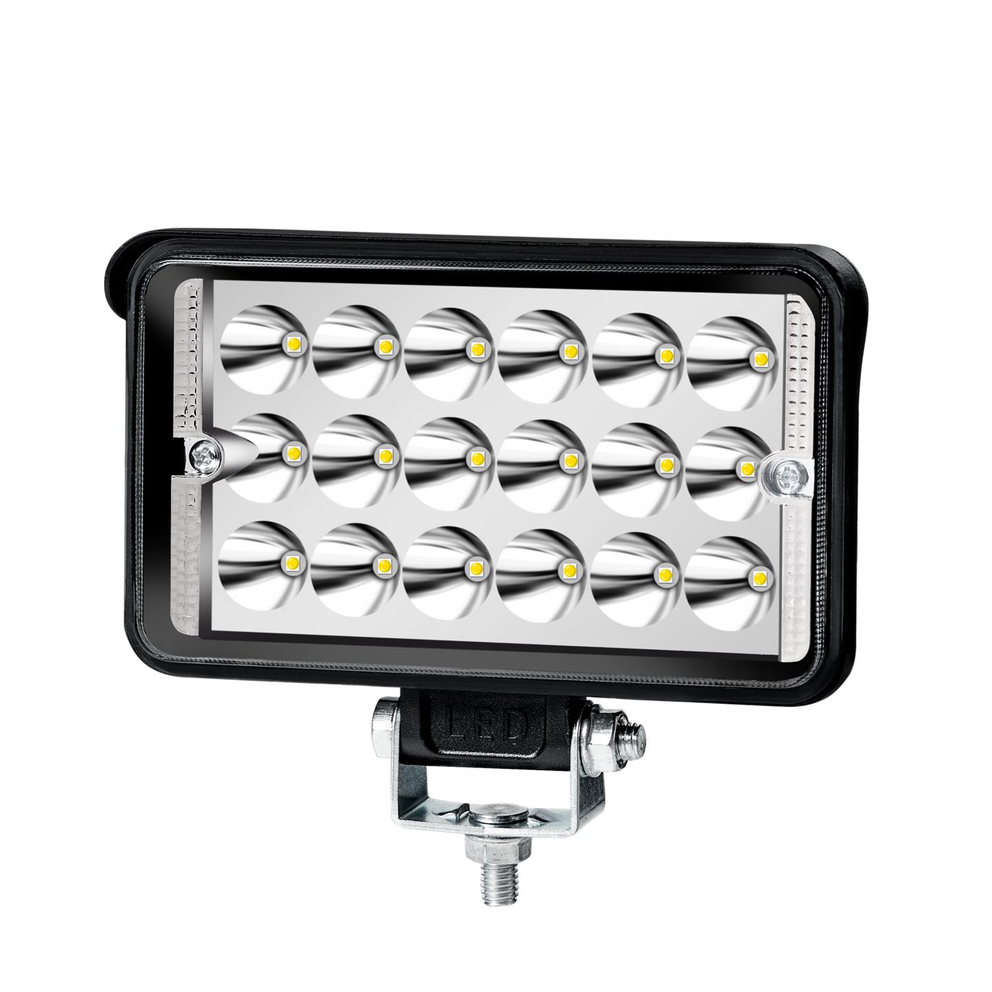 超亮led四轮电动车灯货车24V60V强光铺路电瓶车超亮48v三轮车散灯