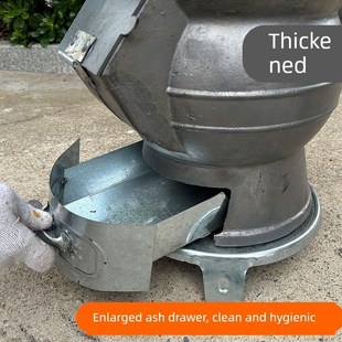农村家庭养殖场取暖炉铸铁加厚炮弹炉柴火炉烧炕煤炭炉铸铁取暖炉