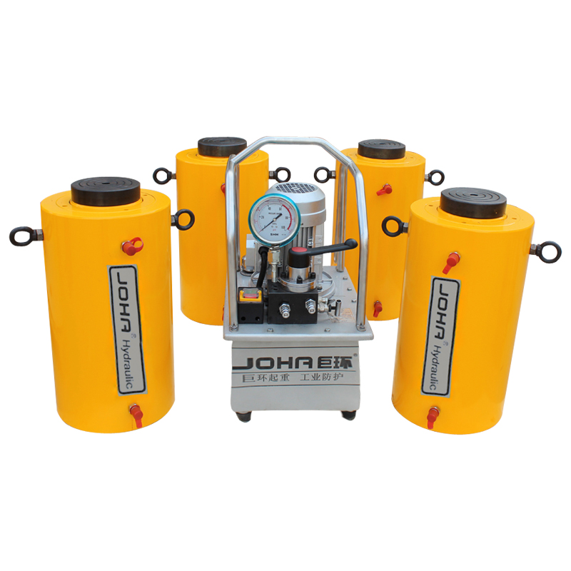 电动液压千斤顶立式双作用分离式大吨位50吨100吨150吨200吨300吨