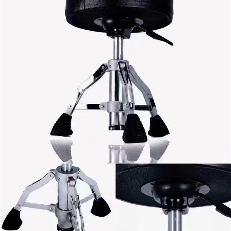 架子鼓电子鼓气压鼓凳儿童成人升降靠背圆形马鞍旋转