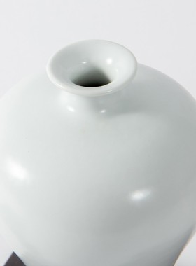 新中式水墨陶瓷梅瓶摆件禅意花瓶花器样板房餐桌民宿博古架装饰品