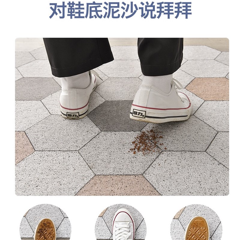 丝圈地垫入户门垫大门口进门脚垫防滑除尘可裁剪地毯家用玄关门前