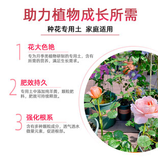 土中土花卉营养土养花通用型花盆栽家用种植土种花专用大包营养土