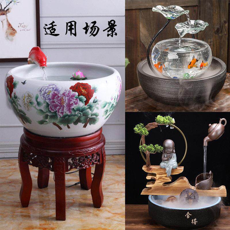 低压USB24V潜水泵抽马达公水室陶吸瓷鱼缸水石假山办流水配件低压