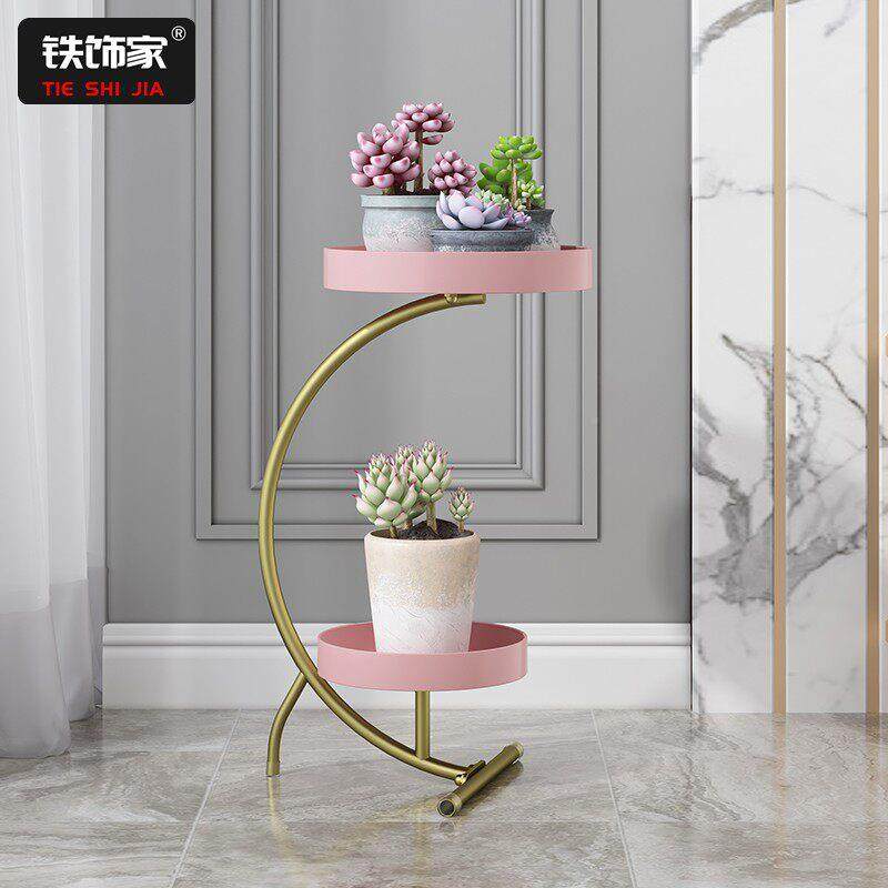 北欧花架子置物架TSJ-077客茶厅室内电盆视旁阳台落地式奢铁轻艺,住宅家具,花架/花几,淘宝优惠券,粉丝福利购,淘宝优惠卷