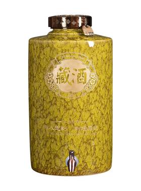 德镇陶瓷加厚密封酒坛子20/30//5景00JT00970斤家用泡酒瓶罐酒缸