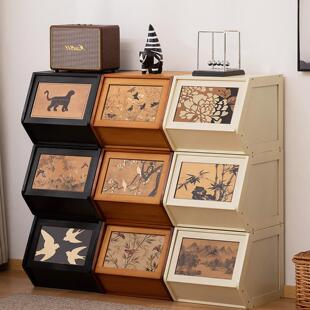 斗卧柜储物柜小1234家用室纳柜翻盖柜型床尾置收物柜墙边柜五斗柜