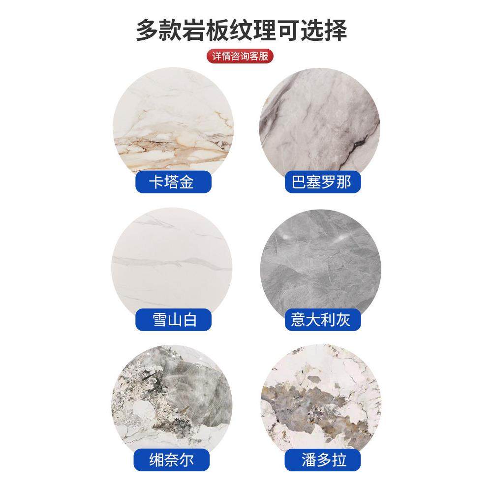 石制板台定餐桌石板台面面定制电视柜大62771理石台面木纹石黑色