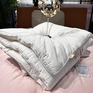 商场51蚕羊绒蛋白冬芯加厚保暖8斤冬季 丝被子双ms2209桑人天丝棉