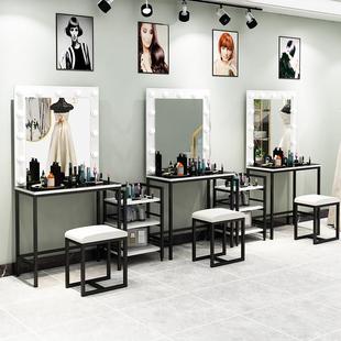 影楼化妆台带专美甲纱店美容院婚工作室用培训专业化妆桌006梳妆