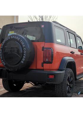 长城魏55649备派we坦克00后备胎y罩套专用改装轮毂假车胎轮胎装饰