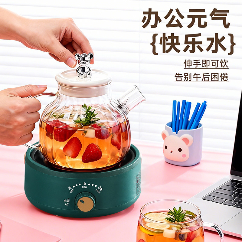 煮茶电陶炉养生壶多功能办公室养生锅全自动加厚玻璃煮茶器烧水壶,厨房电器,电茶炉/煮茶器/茶饮机,淘宝优惠券,粉丝福利购,淘宝优惠卷