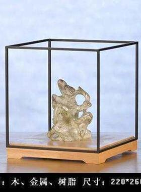 促新中式博古架书房展示柜太湖石山l装楼样间售部软摆件板瓷