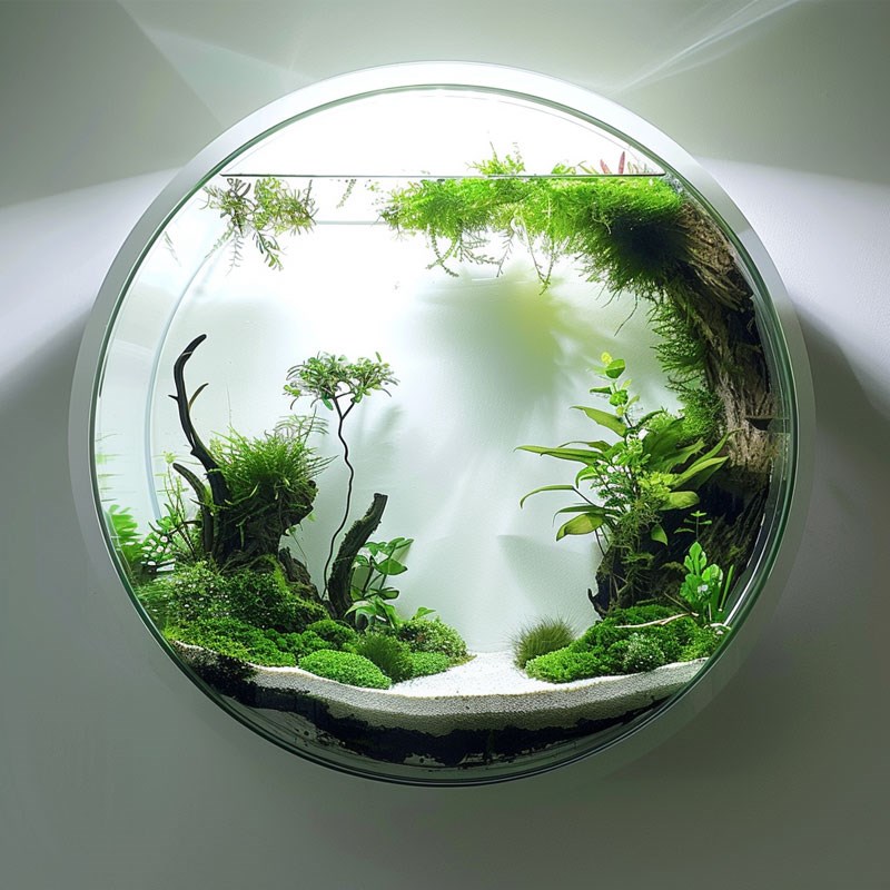 壁挂水培花瓶墙壁壁挂式花盆挂饰鱼缸墙挂挂墙绿箩卧室墙面装饰挂