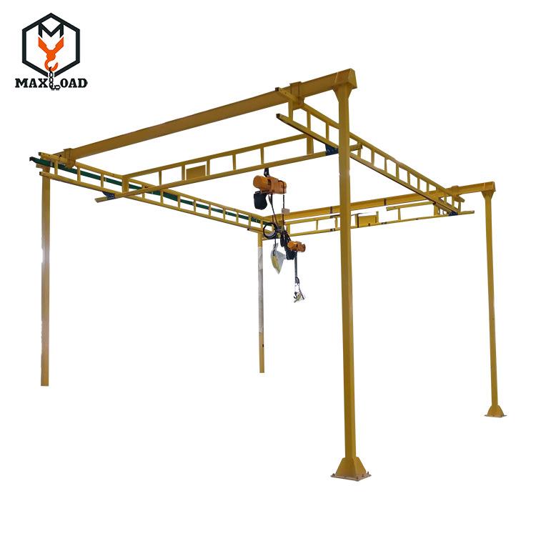 车间厂房KBK轨道吊装航车行车，KBK悬挂式组合起重机龙门龙门吊