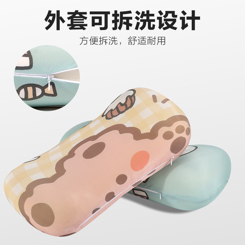 午睡趴睡枕办公室腰靠桌面午休神器沙发抱枕腰垫教室靠枕学生枕头