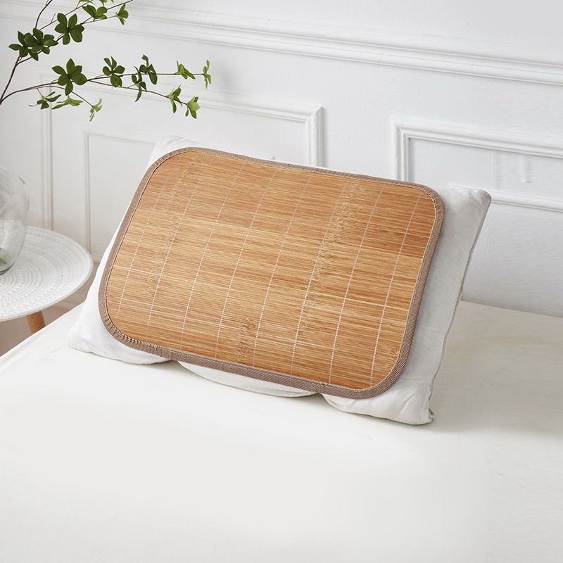 夏季凉席竹枕片碳化披片竹席枕席枕套竹枕头清凉爽枕芯套学生宿舍