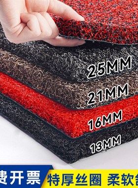 丝圈脚垫入户门地垫门口可裁剪汽车定制防水防滑加厚门垫进门地毯