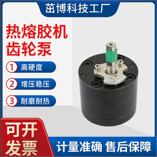 热熔胶齿轮泵 熔体泵管道电动精密 涂布机计量泵