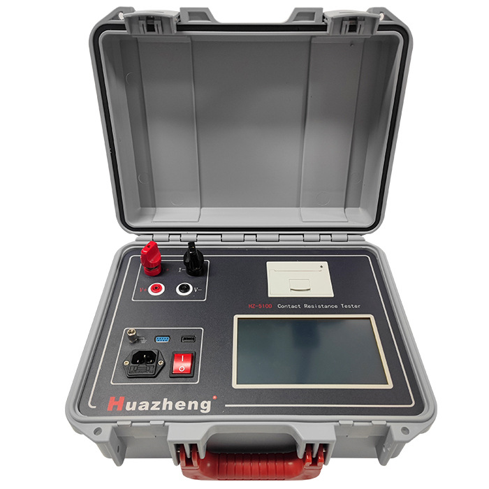 CE认证智能式可调电流接触回路电阻检测仪 回路电阻测试仪100a