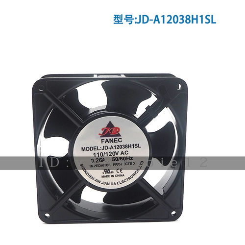 JD-A 12038H1SL BL AC110V全新原装FANEC机柜散热风扇12038