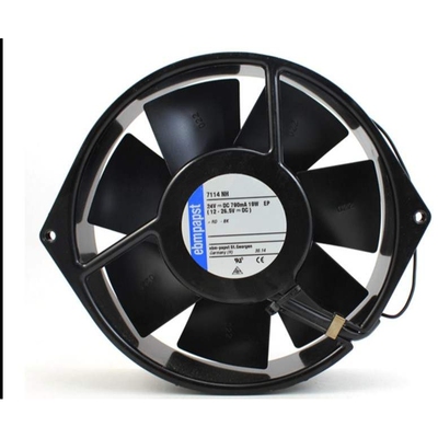 正品原装德国 7114NH 19W 24V 790mA 全金属轴流散热风扇
