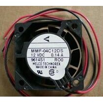 正品MMF-04C12DS-RO0 12V 0.14A 风扇 2线/3线变频器风扇