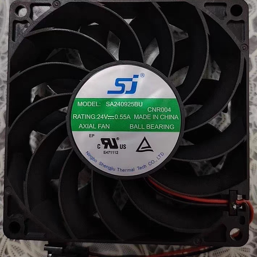 全新SJ SA240925BU 9225 24V 0.55A 9CM 9厘米 汇川 变频高速风扇