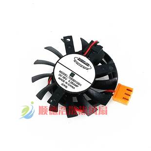 EVERFLOW T055010SH 5V 0.25A 直径45mm 孔距27*35*35MM 显卡风扇