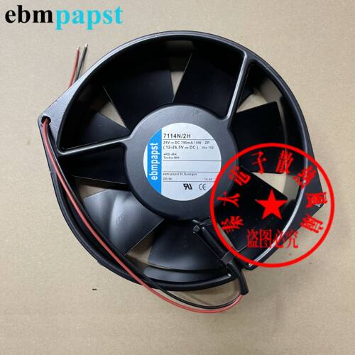 原装德国进口风扇 7114N/ 2H 24V 1.9W变频器散热风扇