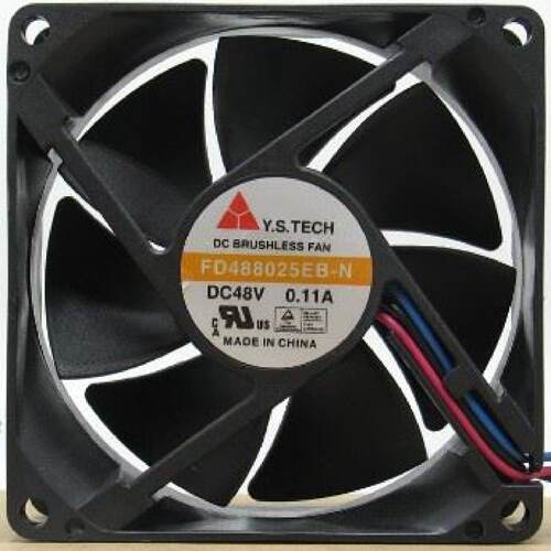原装Y.S.TECH元山 FD488025EB/MB-N 48V 8CM 8025 变频器散热风扇