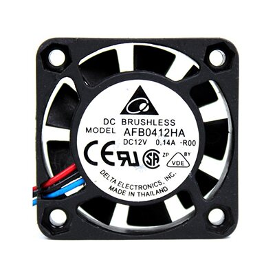 原装台达DELTA 12V 0.14A 4010 4CM双滚珠轴承散热风扇 AFB0412HA