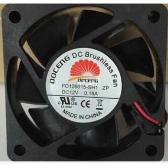 原装DOCENG直流无刷风扇 6015 FD126015-SH1 ZP DC12V 0.18A