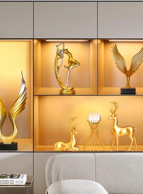 创意客厅酒柜装饰品摆件家居饰品高级感办公室现代轻奢工艺礼品摆