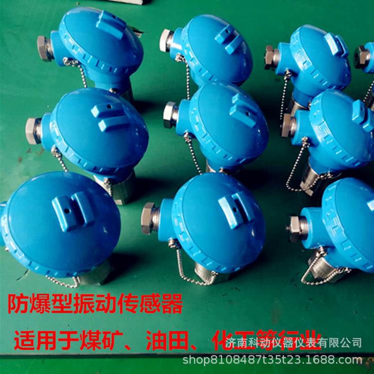 防水型一体化振动变送器振动传感器震动探头4-20mA输出