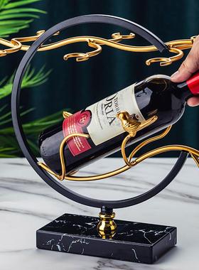 创意红酒杯酒件架摆家用倒挂奢高脚杯挂架柜轻高BJ03780档红酒架