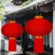 房2026新款 充电大红阳灯笼植绒大门口台一对农村自建宫新KFR年装