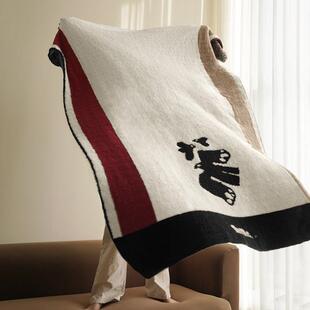 纳|飞NM4082系列半边绒毛毯盖毯办公鸟室子空调午睡毯客茉厅沙发