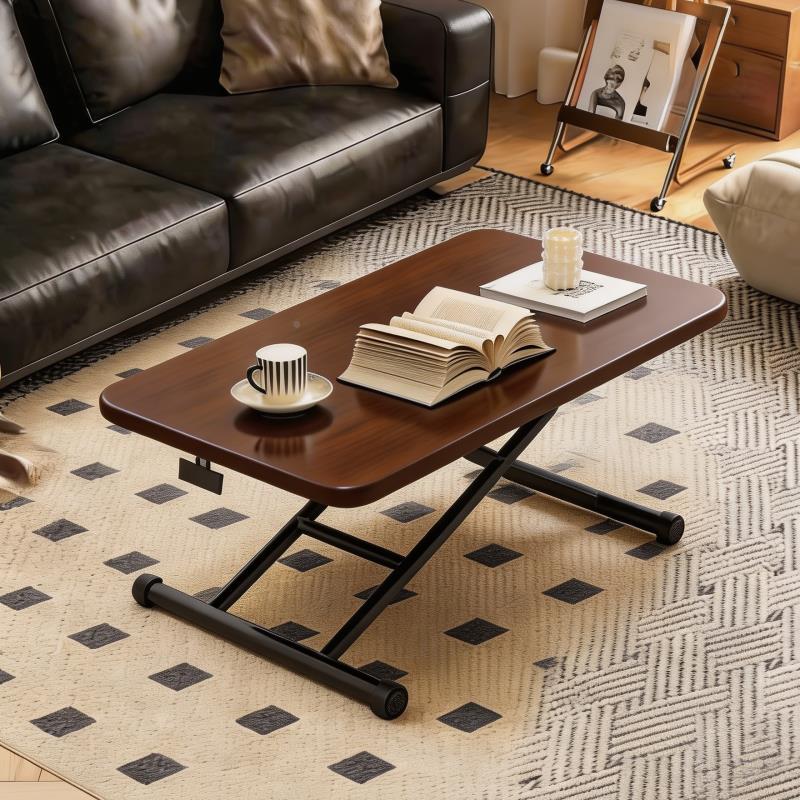 可移升降家桌动客厅用折叠茶几餐桌户两用小型饭可升降折桌简易长