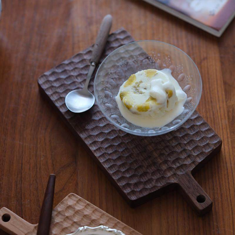 IHR|雕刻小砧板果切水实木家用黑胡桃木桃木樱日式辅盘食糕点盘,厨房/烹饪用具,砧板/菜板,淘宝优惠券,粉丝福利购,淘宝优惠卷