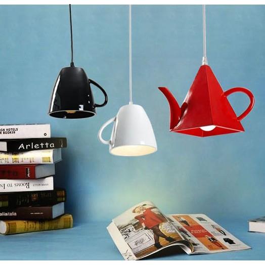 斯堪纳的维亚创GRP意壶时酒店咖啡馆树脂杯茶吊灯现尚代简单奶茶